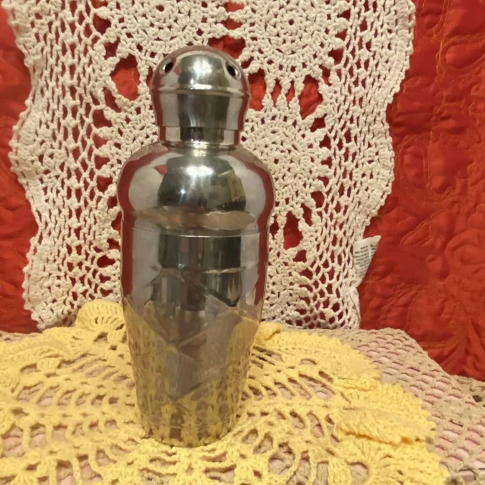 Stainless Steal Cocktail Shaker by Pier 1 Imports 7.5